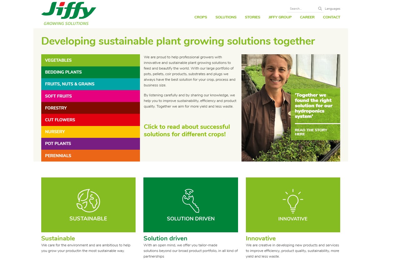 jiffy group new website
