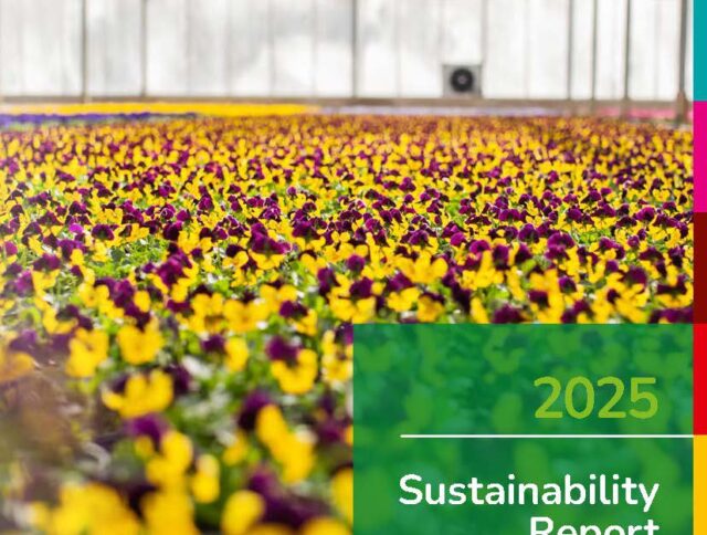 Jiffy Sustainability Report 2025: vijf jaar vooruitgang cover