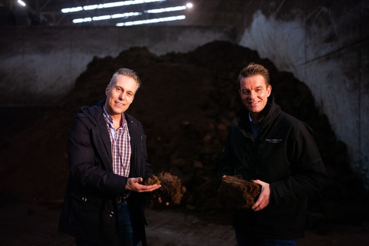 Peter Haan with Alex Schoemaker