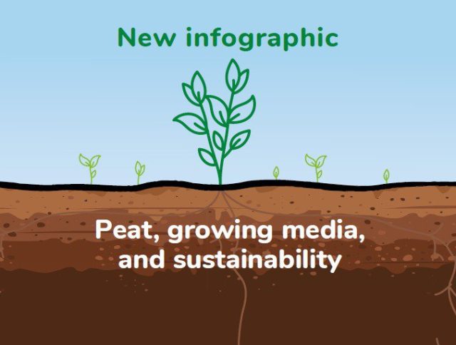 Infographic: Peat, growing media and sustainability cover
