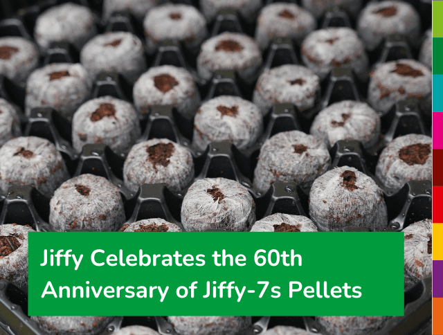 Jiffy Celebrates the 60th Anniversary of Jiffy-7 Pellets cover
