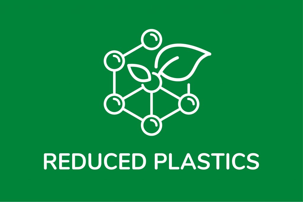 reduced plastics